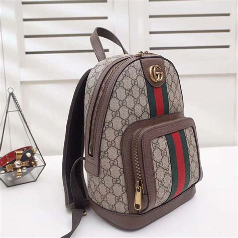 gucci small bag book bag|gucci backpack unisex.